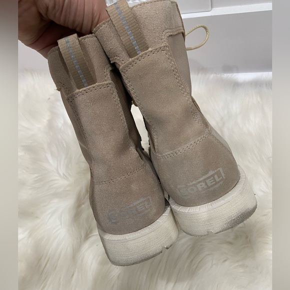 Sorel Women's Caribou OTM Bootie in Ancient Fossil/Chalk waterproof size 9.5 - Picture 11 of 11